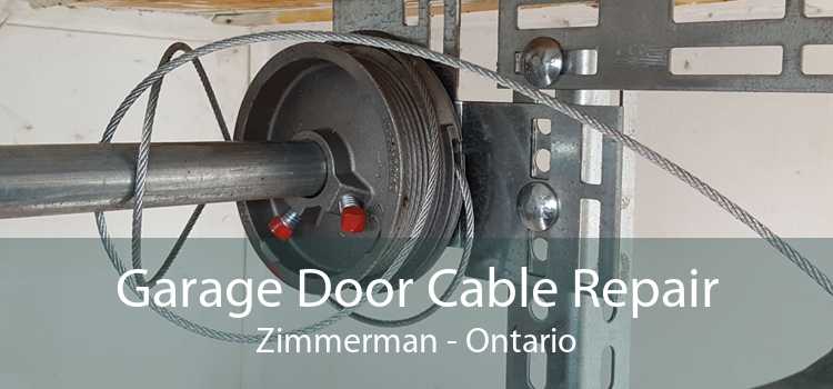 Garage Door Cable Repair Zimmerman - Ontario