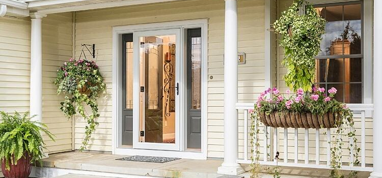 screen door installation in Maple