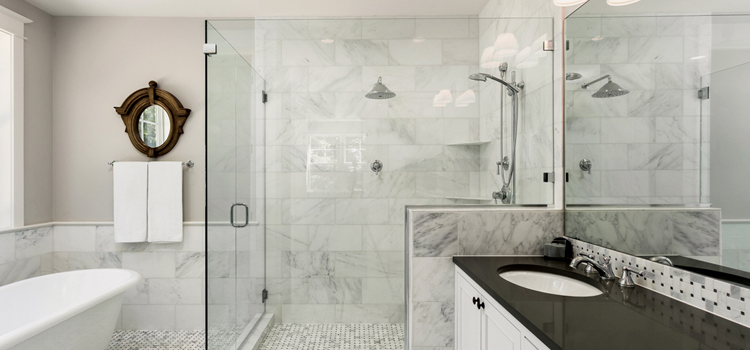 bathroom shower door installation in Aldershot