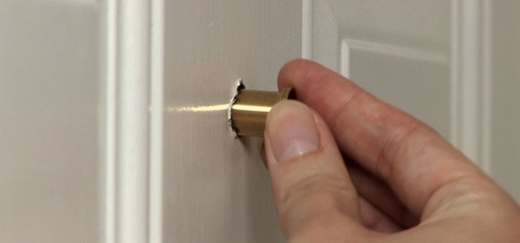 peephole door repair in Aldershot