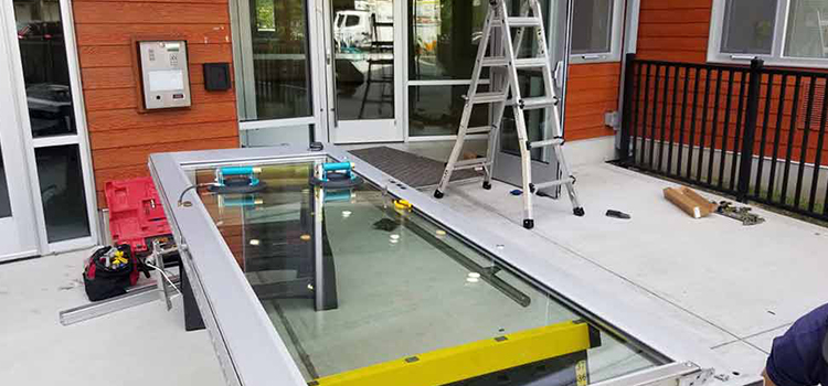 storefront door glass replacement Aldershot